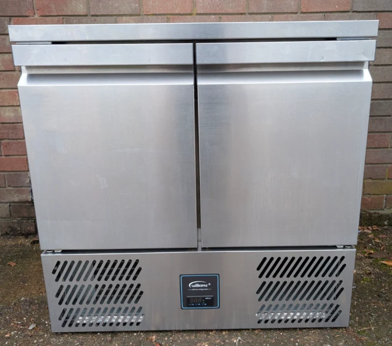 Williams Aztra HAZ10CT-SA Two-Door Undercounter Fridge, 234 Litres
