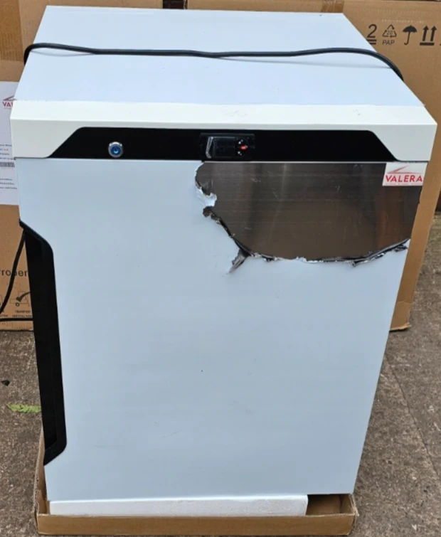 Valera HVS200TN Stainless Steel Undercounter Fridge, Unused Old Stock