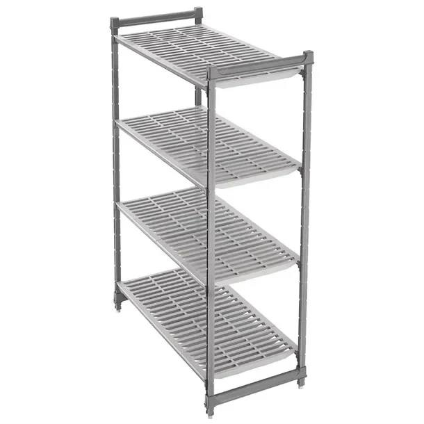 Cambro Camshelving Basics 4-Tier Vented Cold Room Shelving, 1220mm Wide