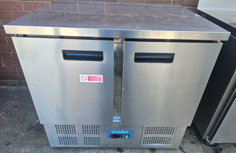Polar G-Series U636-02 Two-Door Counter Fridge 240L