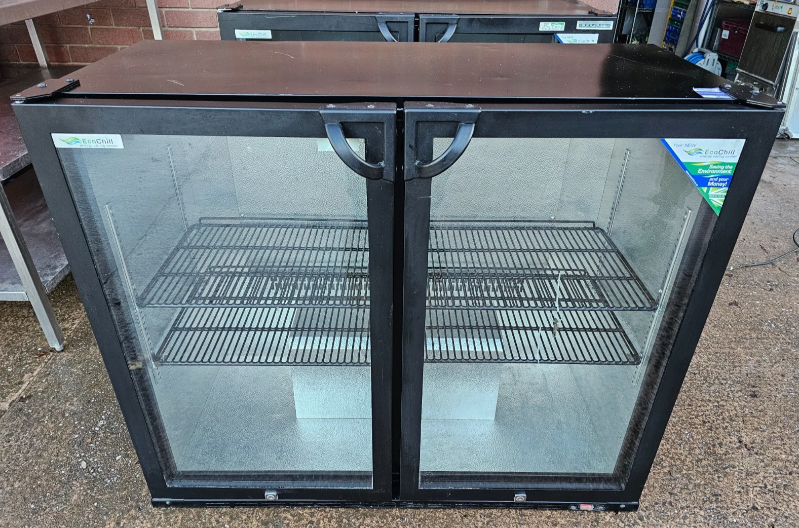 Autonumis EcoChill RWC Two-Door Undercounter Bottle Cooler — photograph 1