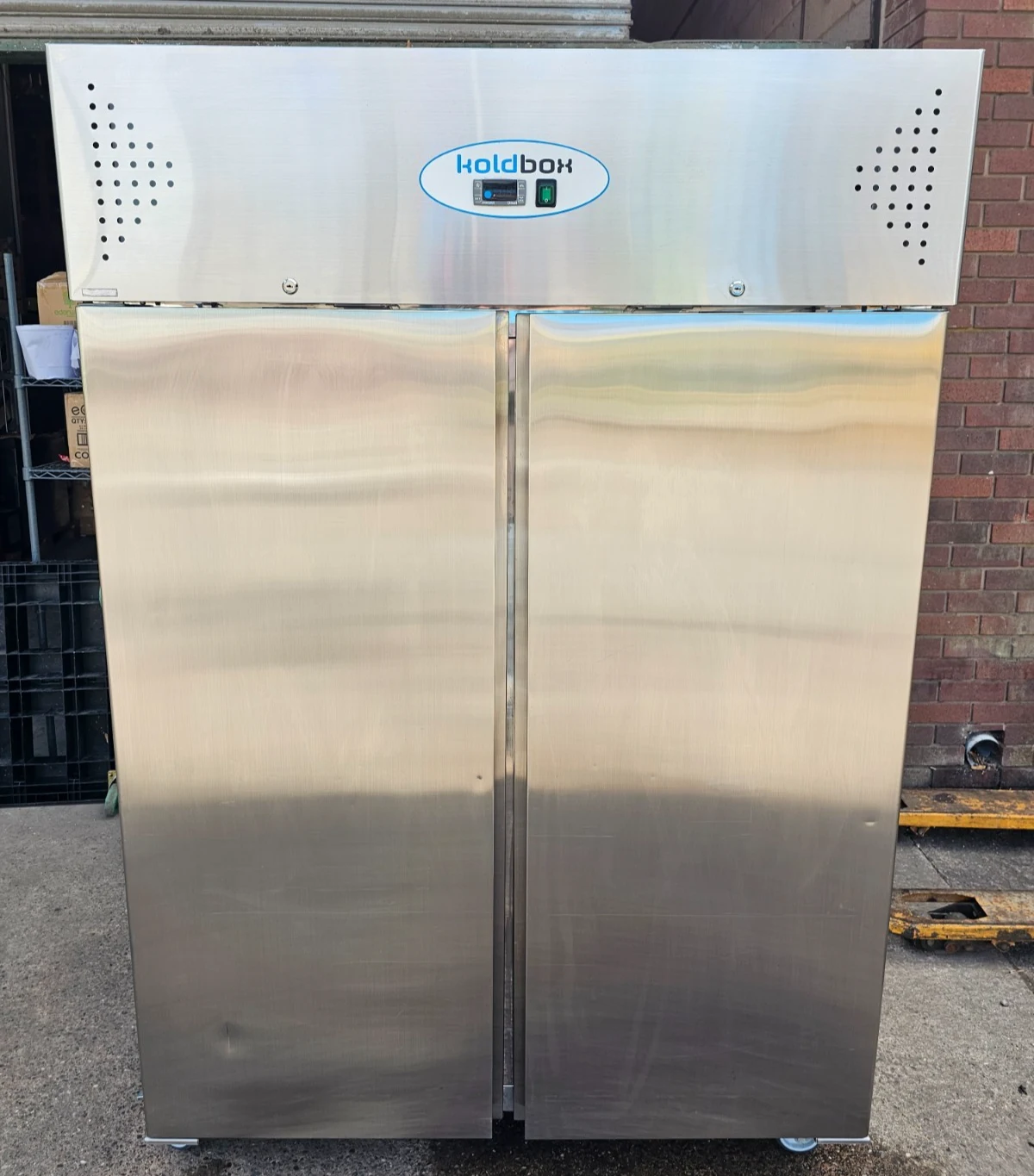 KoldBox KXF1200 Double Door Upright Freezer, 1200 Litre — photograph 1